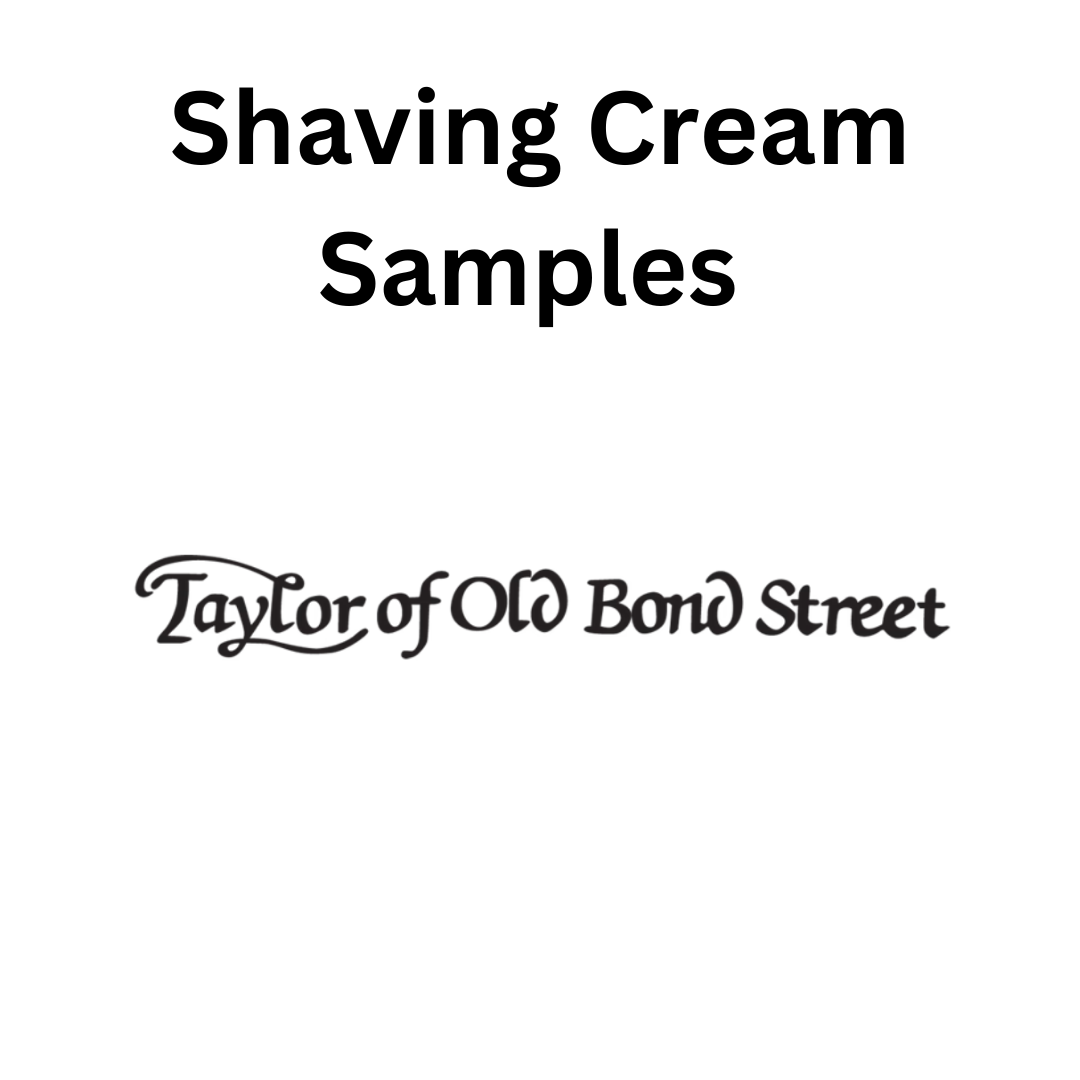 Taylor of Old Bond Cream Razor The Samples – 1/4oz Company Shaving Street - 