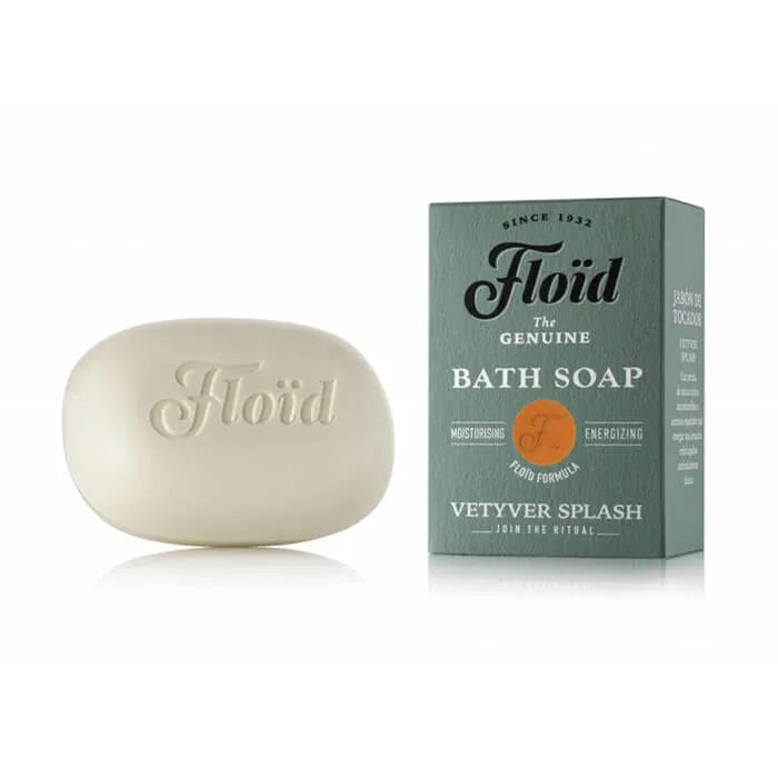 Floid - Vetyver - Bath & Body Bar Soap - 120g, Free Shipping