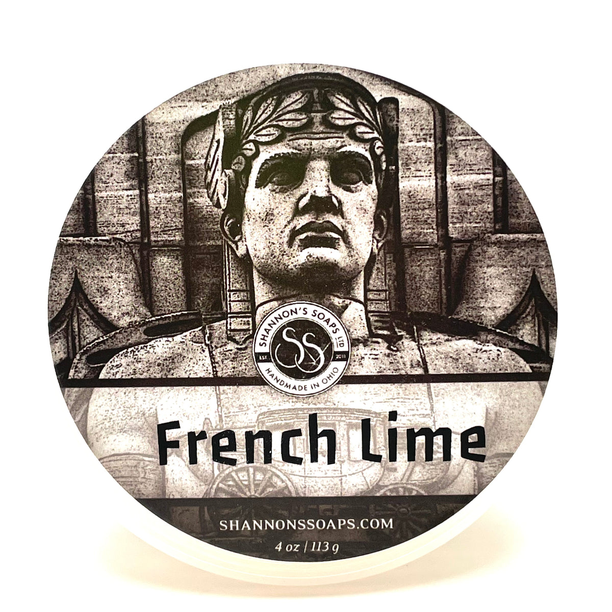 Shannon's Soaps - French Lime - Special Edition Shaving Soap - 3oz ...