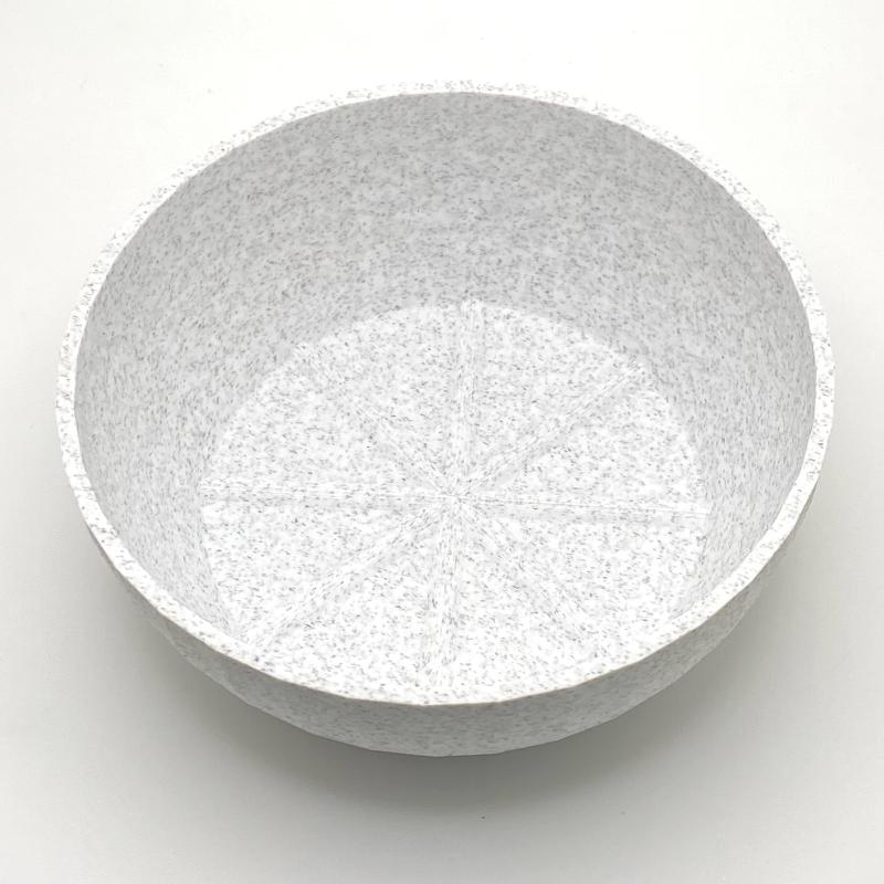 TRC - Unbreakable  Lather Bowl - White Marbled