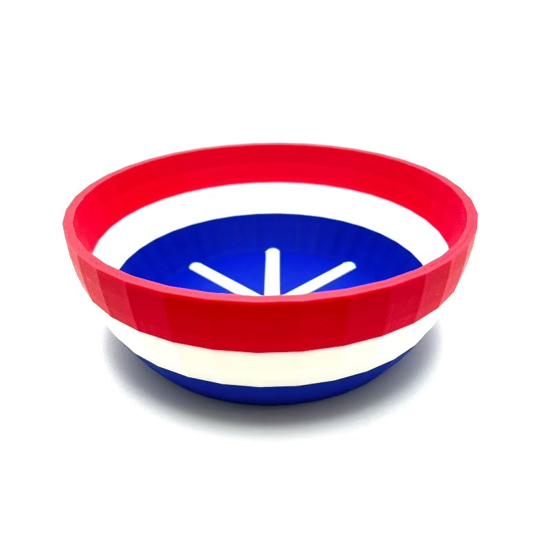 TRC - Unbreakable  Lather Bowl - Red White & Blue