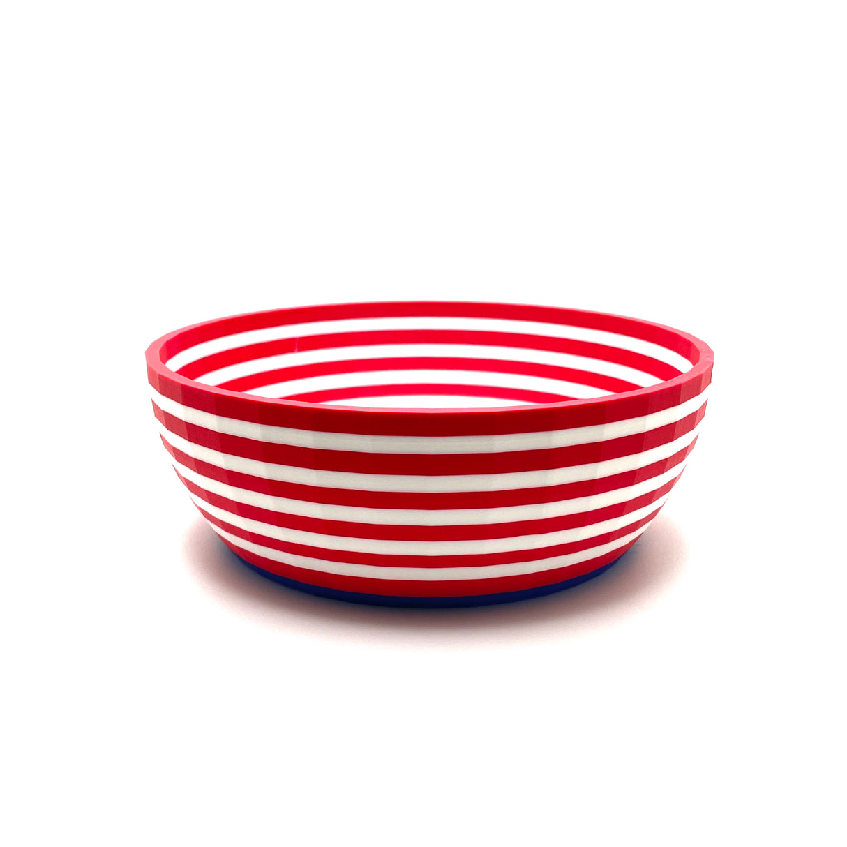 TRC - Unbreakable  Lather Bowl - Red White & Blue w/ Stripes