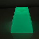 TRC - Safety Razor Stand - Green Glow - Pyramid