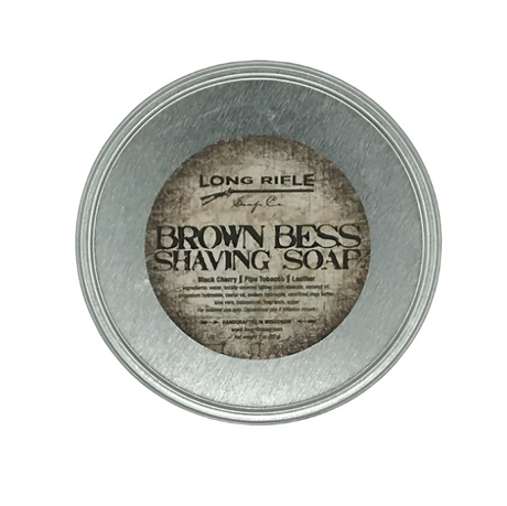 Long Rifle Soap Co. - Brown Bess - Shaving Soap Puck