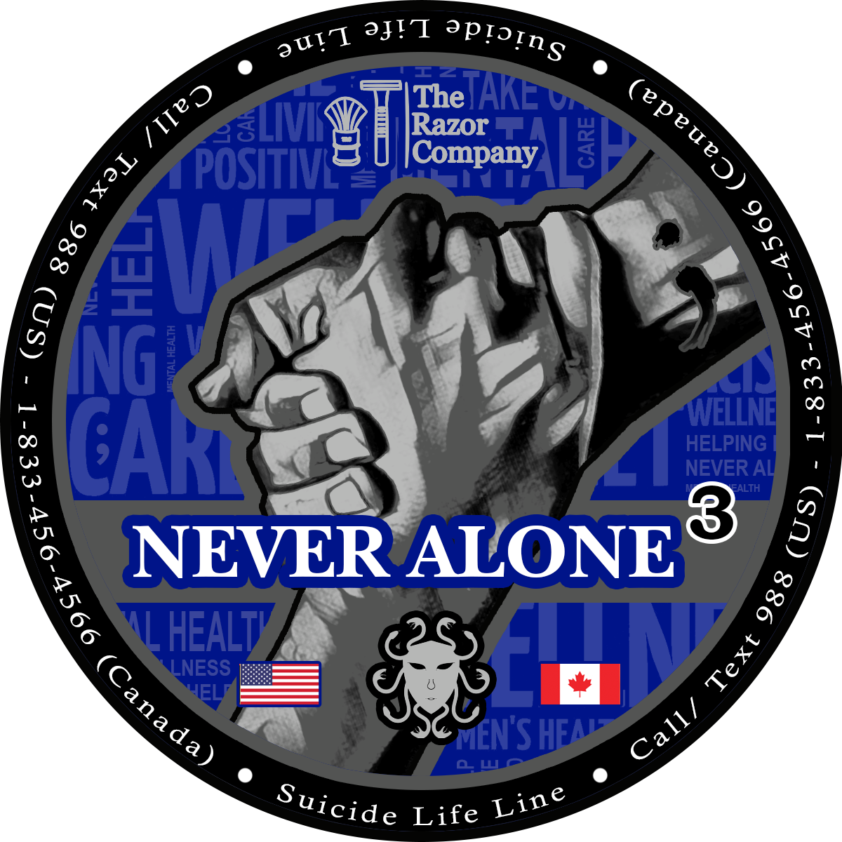 Never Alone³ - Special Edition Ultima Shave Soap - 4oz