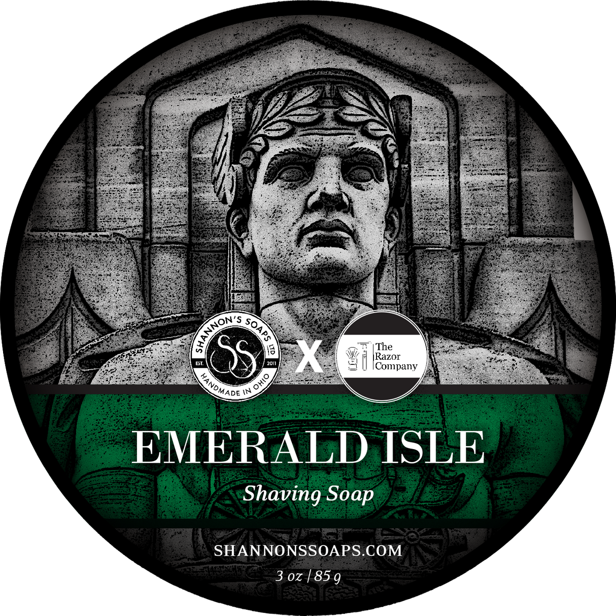 Shannon's Soaps - Emerald Isle - Special Edition Shaving Soap - 3oz