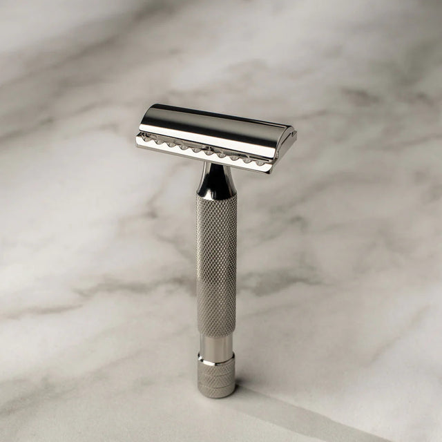 Above The Tie - S1 Slant - Stainless Steel Single Edge Safety Razor