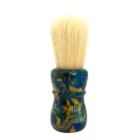 AKA Brushworx - Crushed Velvet - 26 mm Boar Knot - Resin Handle Shaving Brush