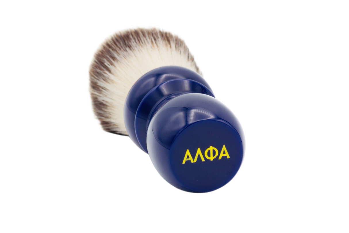 Alpha Brush & Shaving Co. - 28mm - Classic Royal Blue Shaving Brush