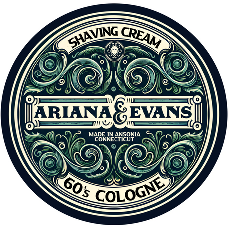 Ariana & Evans - 60's Cologne - Shaving Cream - 5.3oz