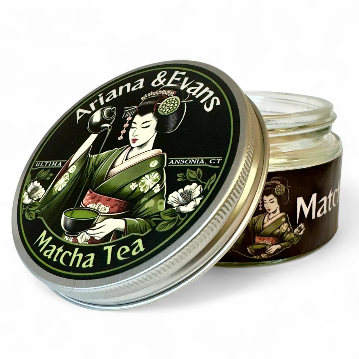 Ariana & Evans - Matcha Tea - Ultima Base Shaving Soap - 5oz