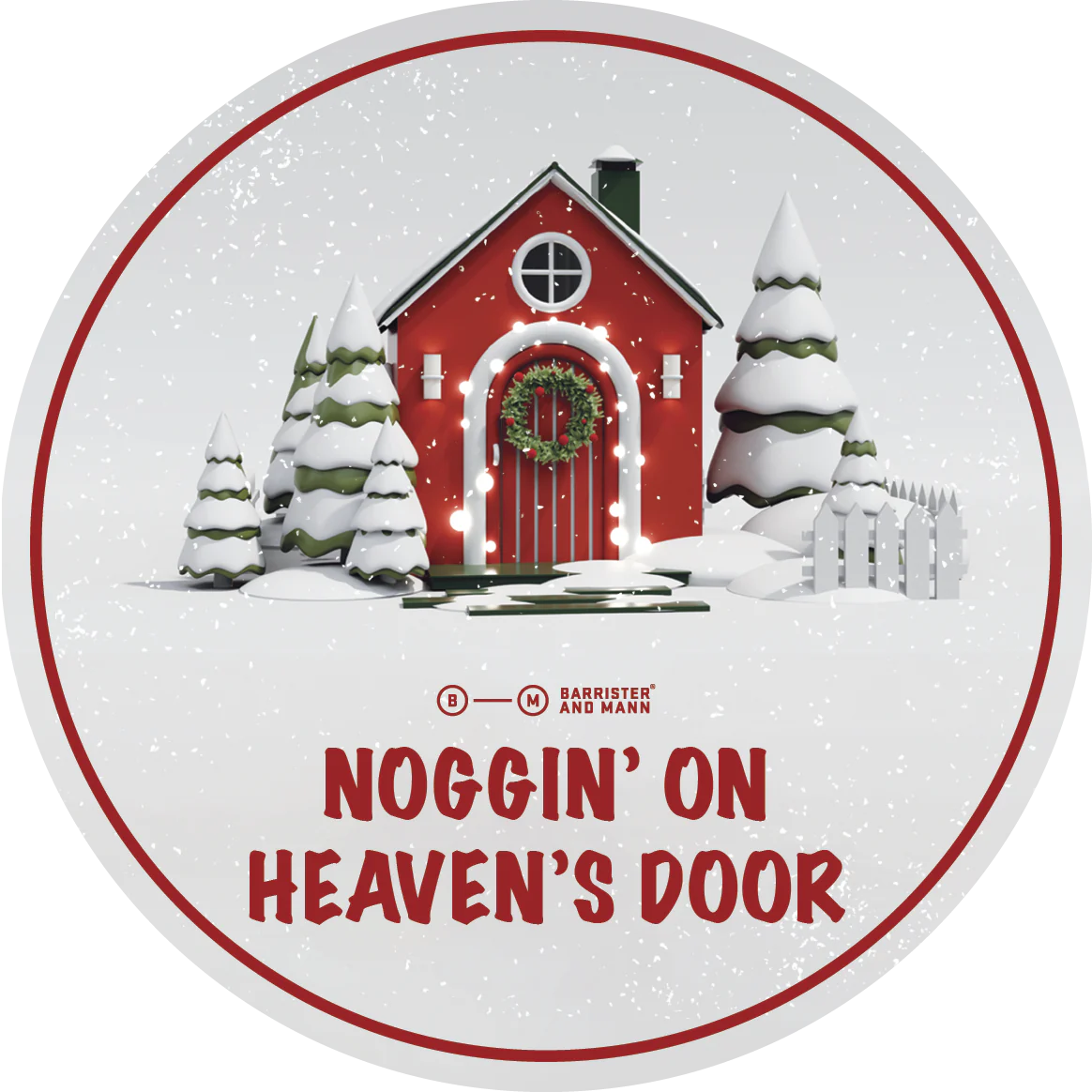 Barrister and Mann - Noggin' On Heaven's Door - Shaving Soap - 4oz