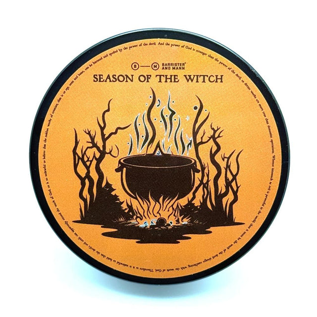 Barrister and Mann - Season of the Witch - Limited Edition Shaving Soap - 4 oz