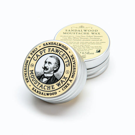 Captain Fawcett's - Sandalwood Moustache Wax (15ml/0.5oz)