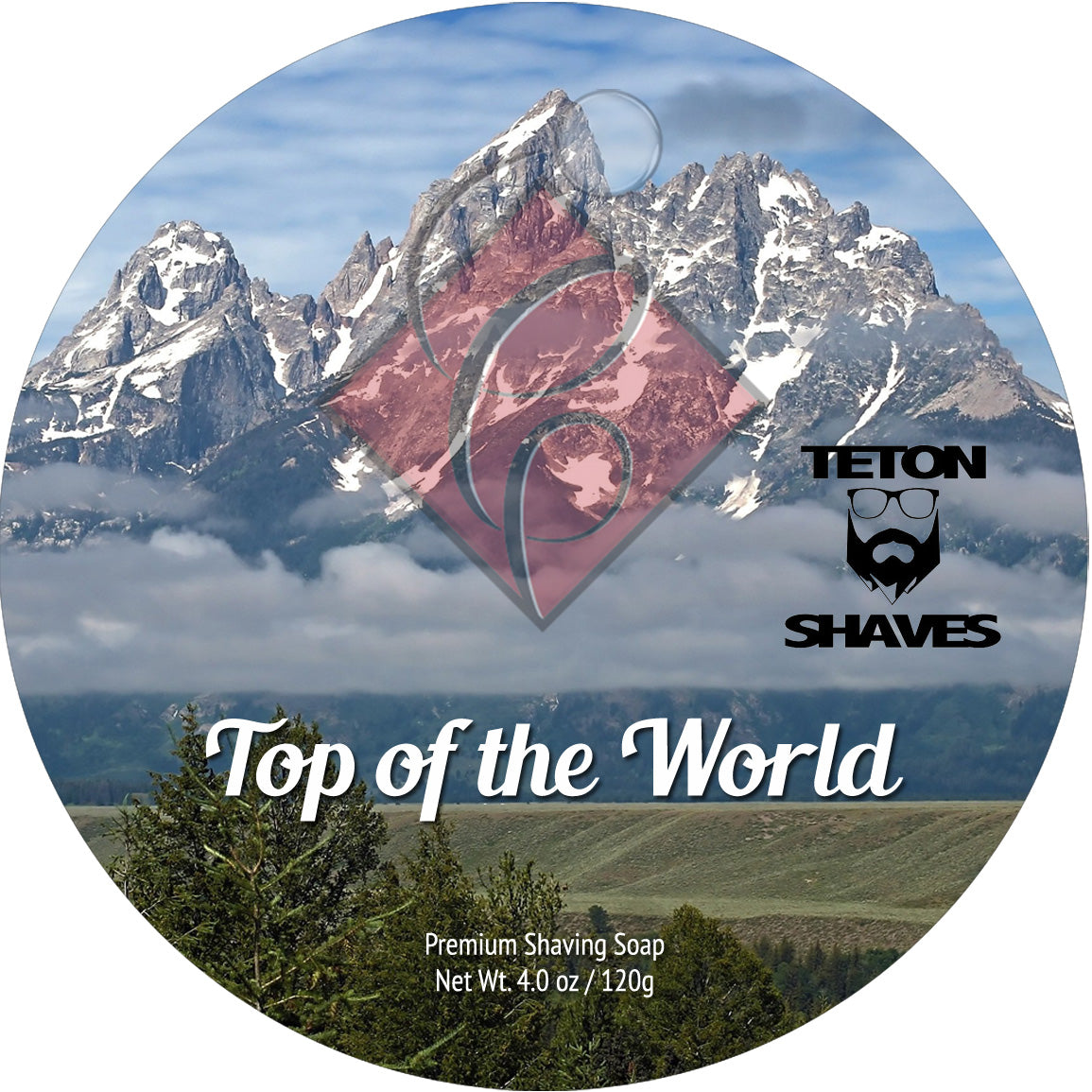 Catie's Bubbles - Top of the World - Luxury Shaving Soap - 4oz