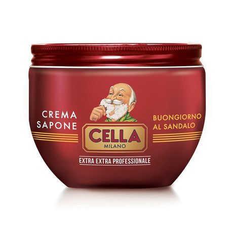 Cella - Buongiorno al Sandalo  - Shaving Cream Tub - 300ml