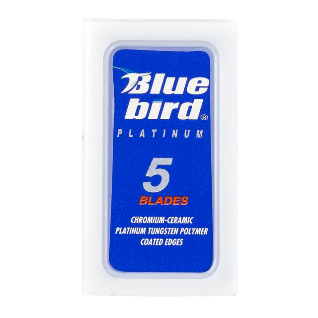 Derby - Blue Bird Platinum Double Edge Razor Blades - 5 Pack