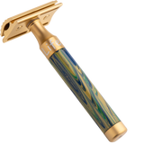 Design 94 - Rio de Janeiro - Life Series Double Edge Safety Razor 24 ct Gold