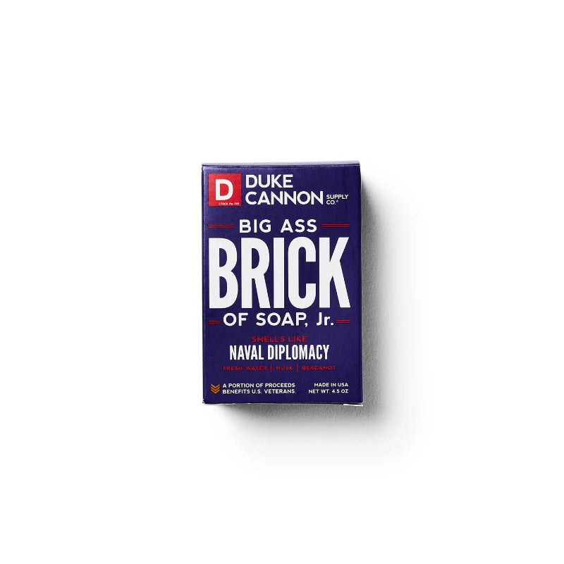 Duke Cannon - Big Ass Brick Of Soap, Jr. - Naval Diplomacy - 4.5oz