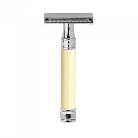 Edwin Jagger - Double Edge Safety Razor - Imitation Ivory Handle - DE87