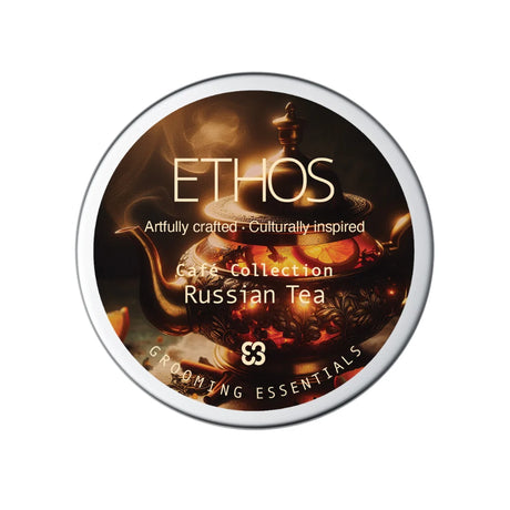 Ethos Grooming Essentials - Russian Tea - F Base - Premium Shave Soap - 4.5oz