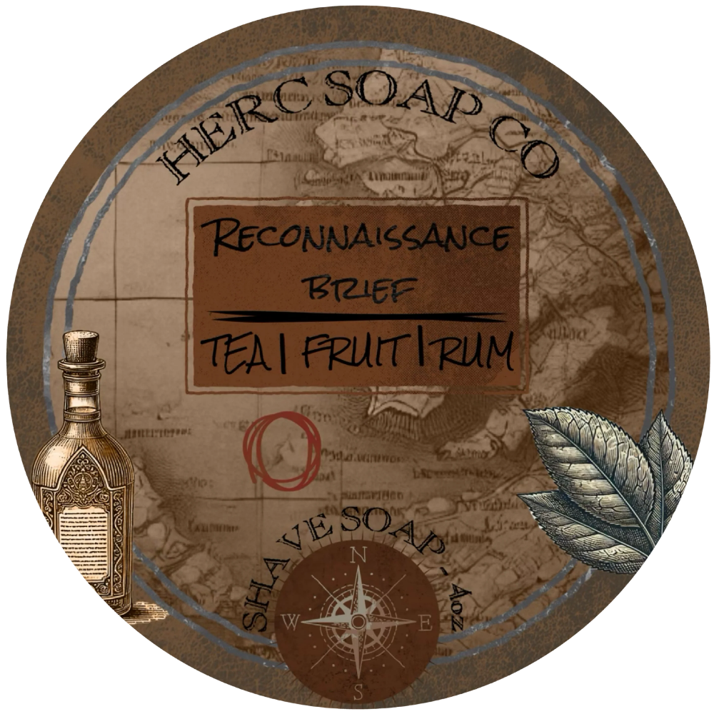 Herc Soap Co. - Reconnaissance Brief - Artisan Shaving Soap - 4oz