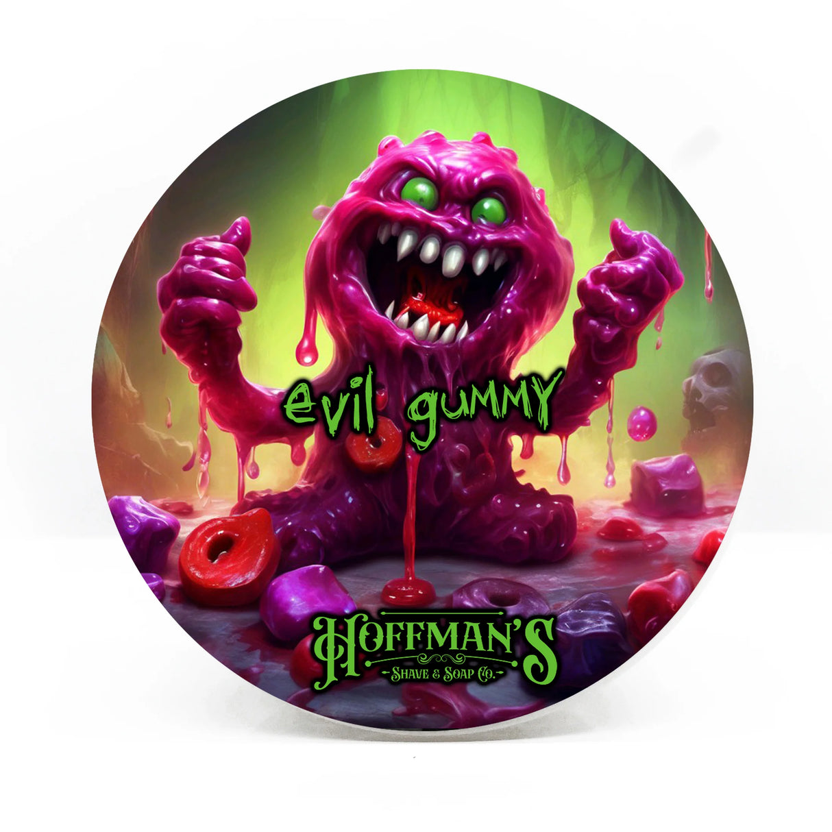 Hoffman's - Evil Gummy - Artisan Shave Soap - 4oz