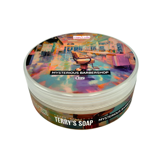 Hwayeon Soap Co. - Terry's Soap Mysterious Barbershop - Shave Soap