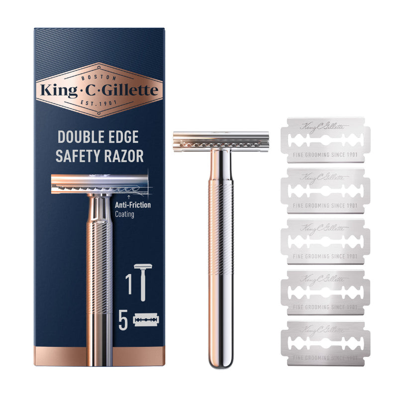 King C. Gillette Double Edge Safety Razor