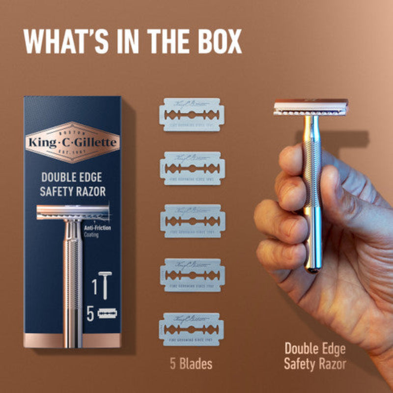 King C. Gillette Double Edge Safety Razor