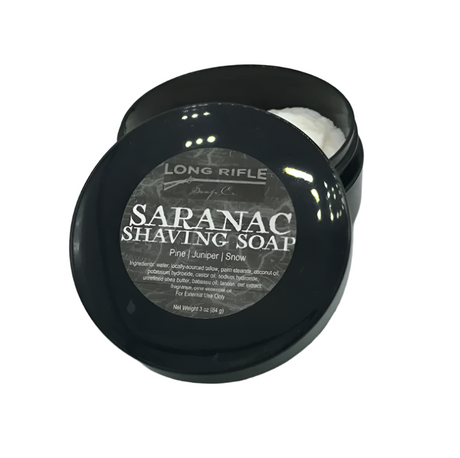 Long Rifle Soap Co. - Saranac Black Label - Premium Shaving Soap