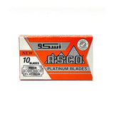 Lord - Asco Platinum Double Edge Razor Blades - Pack of 10 Blades