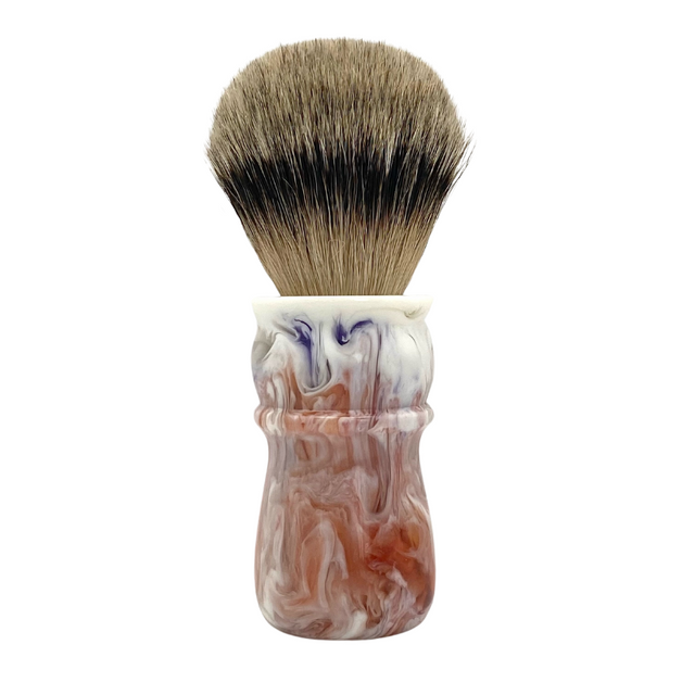 Maritime Brush Co. - Vapour - 24mm Manchurian Silvertip Bulb Shaving Brush