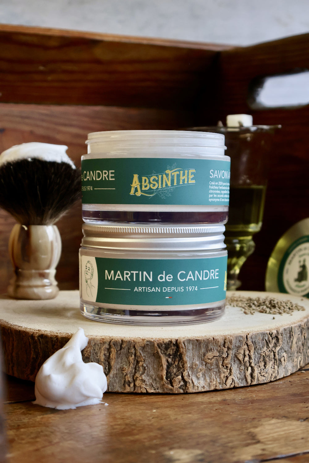 Martin de Candre - Absinthe Shaving Soap - 200g