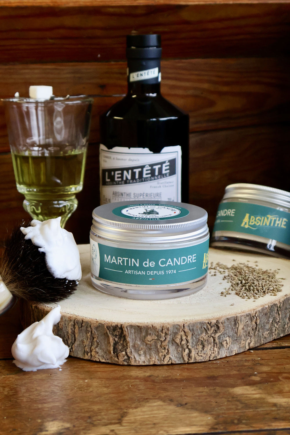 Martin de Candre - Absinthe Shaving Soap - 200g