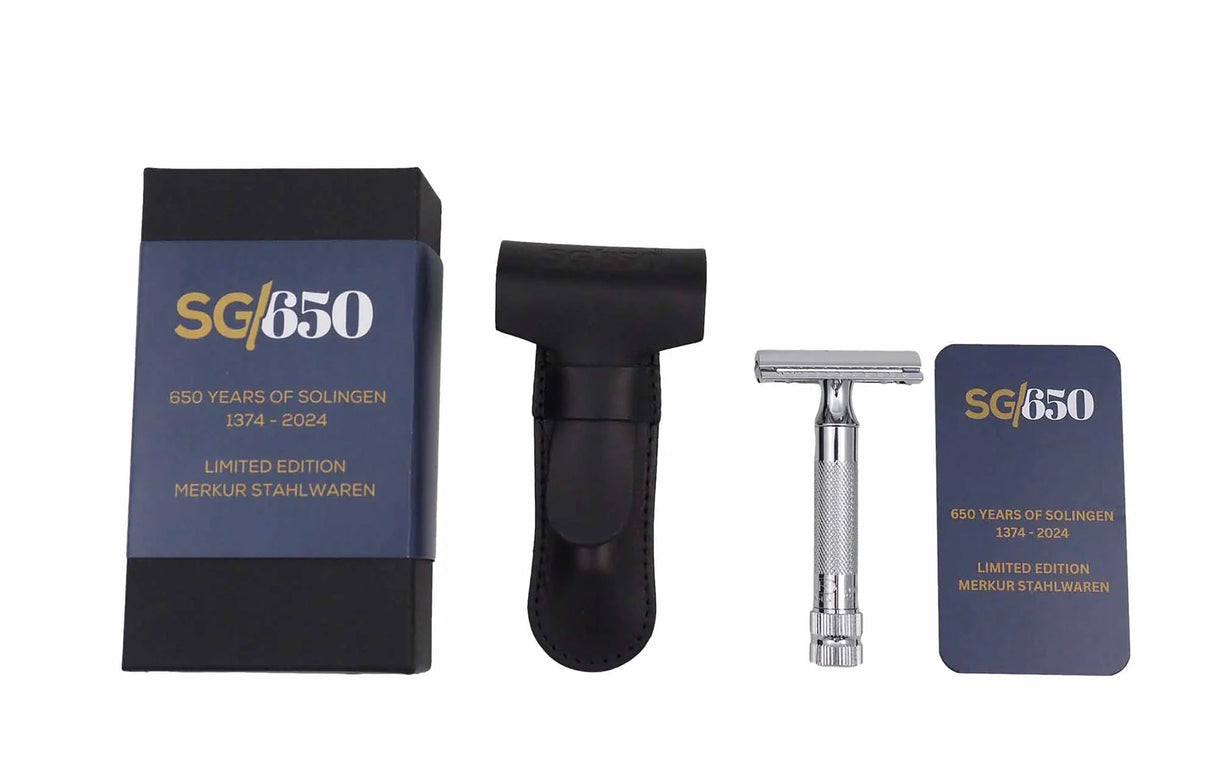 Merkur - 34c Double Edge Safety Razor Limited Edition 650 Years Set