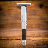 MRed - "Cal Kestis" - Brass, Aluminum and Stainless Steel Double Edge Safety Razor