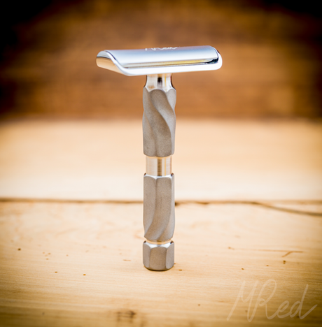 MRed - Twisted Stainless Steel Double Edge Safety Razor