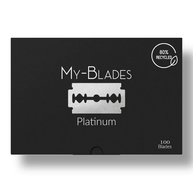 My-Blades - Platinum Double Edge Razor Blades - 100 Pack