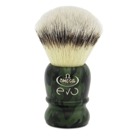 Omega - E1925 Evo 2.0 Synthetic Fiber Shaving Brush - Kamo