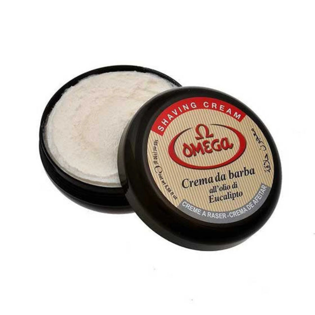 Omega - Eucalyptus Shaving Cream in Bowl - 150ml