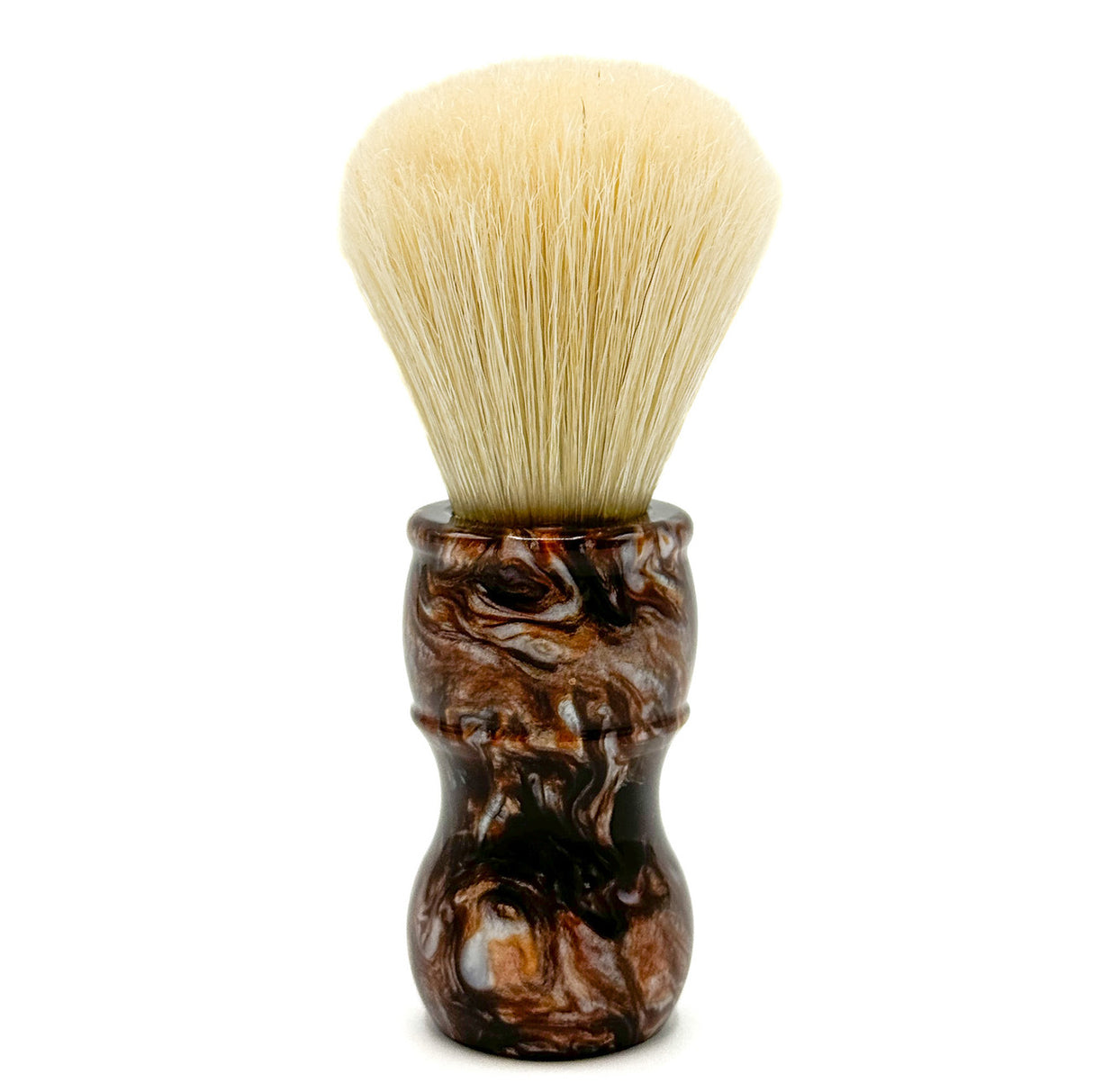 Parker - Deluxe Iridescent Tortoise Handle Boar Shaving Brush & Stand