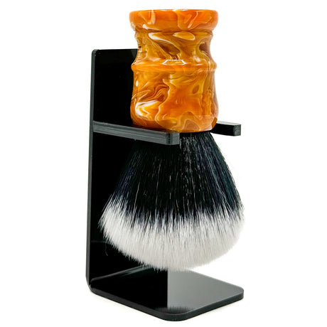 Parker - Solar Storm Tuxedo Knot Synthetic Shaving Brush & Stand