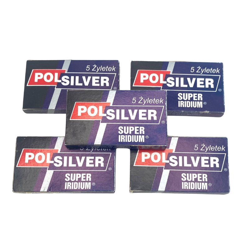 Vintage PolSilver Double Edge on sale Razor Blades