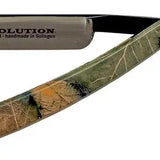 Razolution - 5/8" Carbon Steel Straight Razor - Camo Celluloid Scales