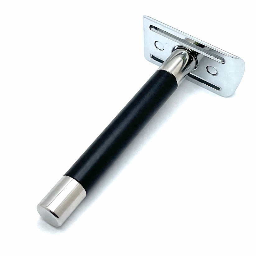 Razolution - Double Edge Safety Razor - Matte Black Handle