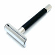 Razolution - Double Edge Safety Razor - Matte Black Handle