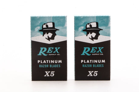 Rex Supply Co. - Platinum Double Edge Razor Blades