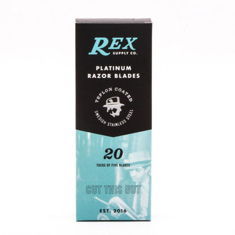 Rex Supply Co. - Platinum Double Edge Razor Blades