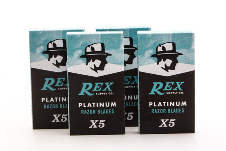 Rex Supply Co. - Platinum Double Edge Razor Blades